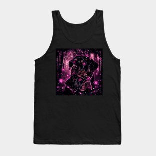 Glowing Rottweilers Tank Top